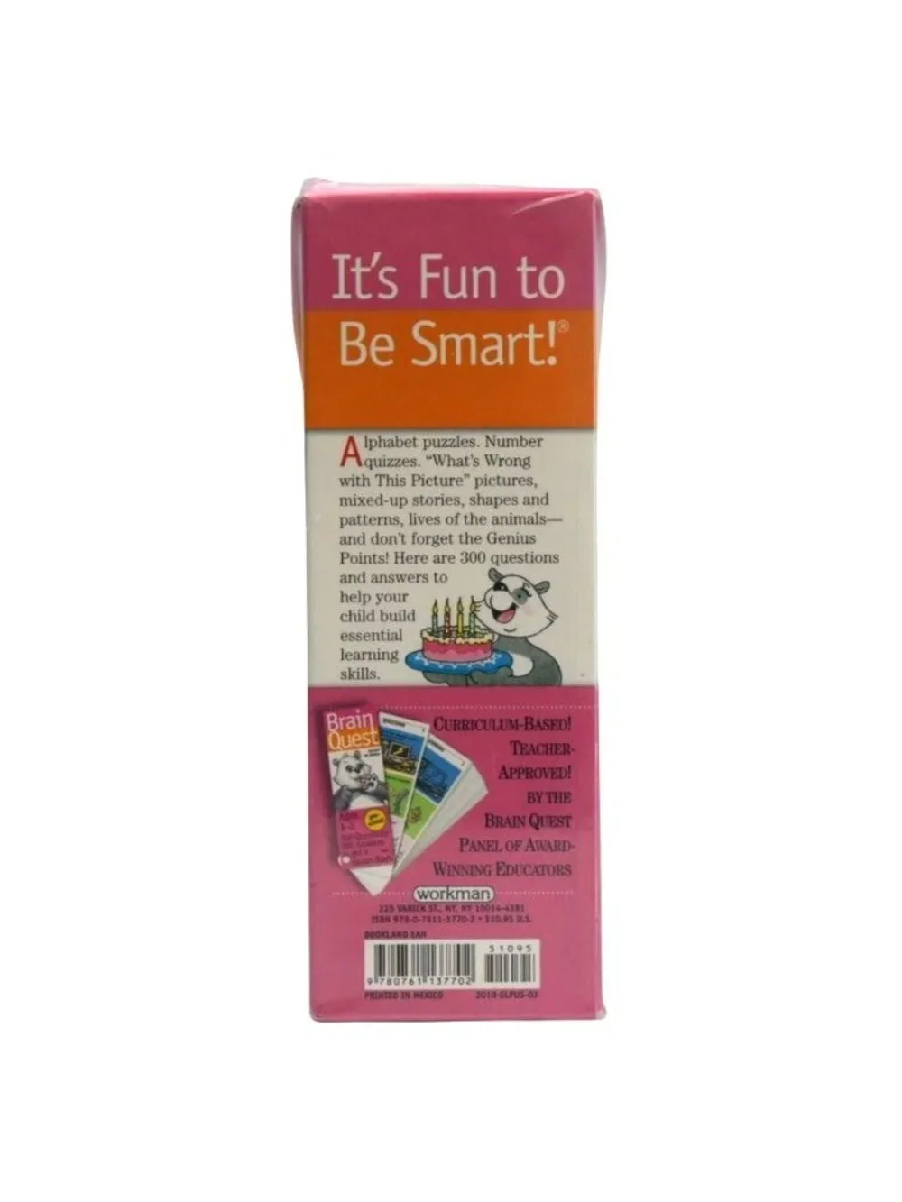 Brain Quest Preschool Ages 4 To 5 Revised 3rd Edition Chris Welles Feder New
